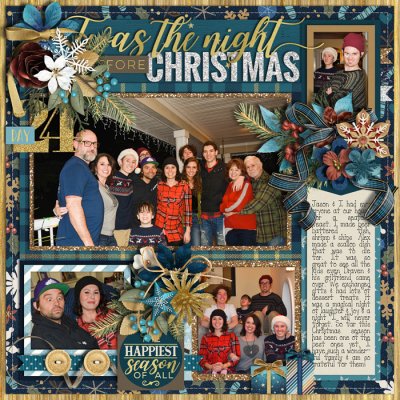 Twas the night before Christmas Day 24