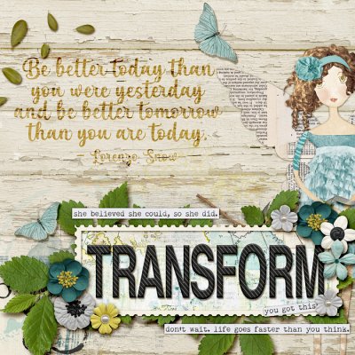 Transform (My One Little Word)  #8