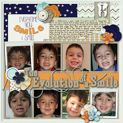 Evolution of a Smile -Jan. Passport #7