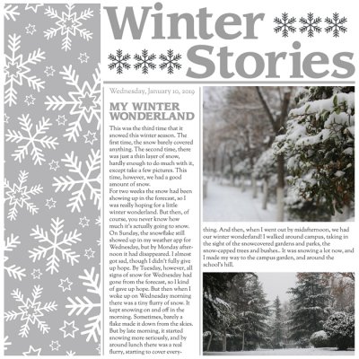 Winter Stories