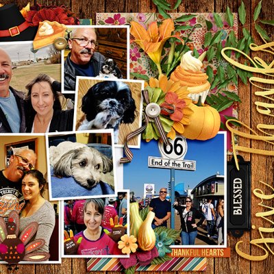 November Calendar Topper