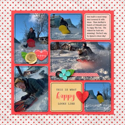 Snow Day Sledding R