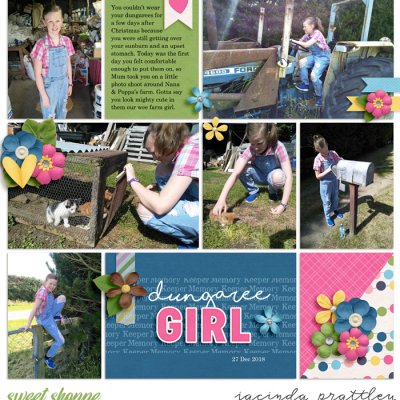 Dungaree Girl
