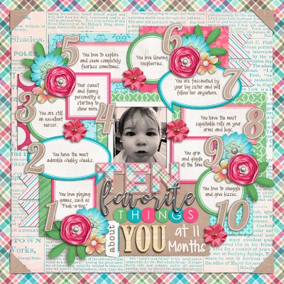 Ten Favorite Things about You at 11 Months