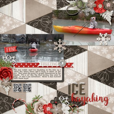 Ice Kayaking