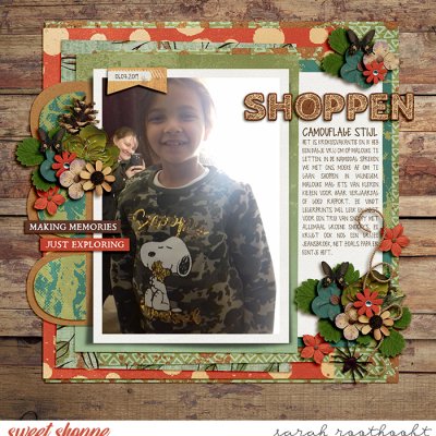 Shoppen camouflage style