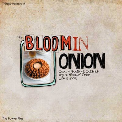 Bloomin Onion