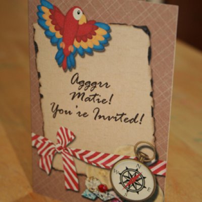 Pirate Birthday Invitation