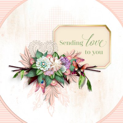 Sending Love Card