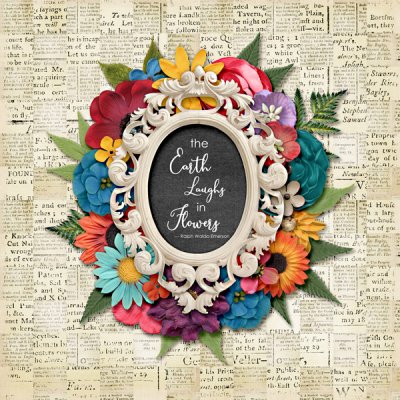 April Passport Challenge #8 - The Earth Laughs in Flowers