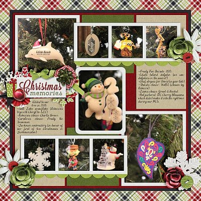 Christmas Ornaments - April Passport #5