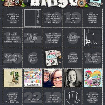 2019 insd bingo - BINGO