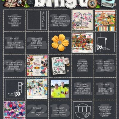 iNSD Bingo card