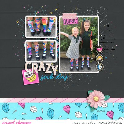Crazy sock day