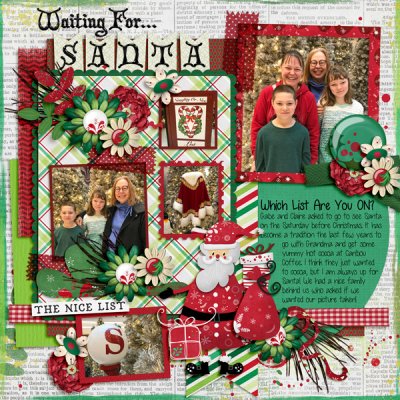 waiting for santa