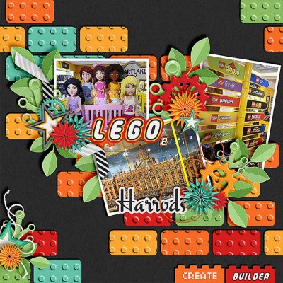 Lego at Harrods