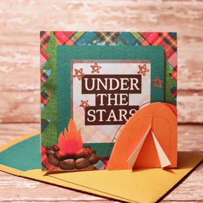 Under The Stars card with matching envi