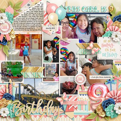 Birthday: This Girl Is 9