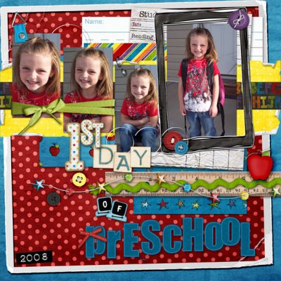 First Day of Preschool