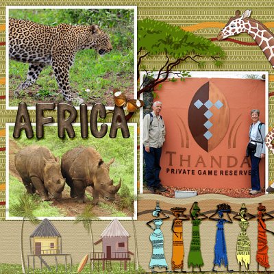Africa - left side