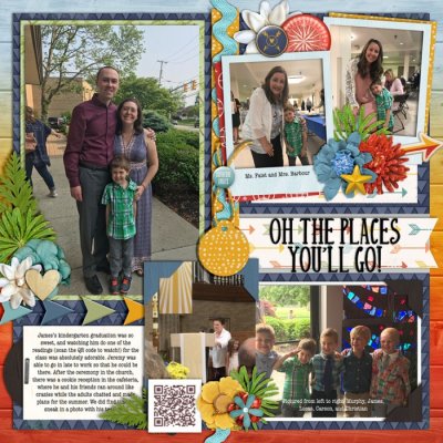 #17 Scrap Stash Oh the Places You'll Go