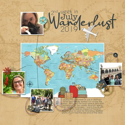 2nd Week in July Wanderlust 2019