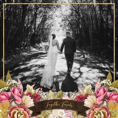 Tahlia & Reece Wedding Album Cover