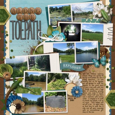 Along the Toepath