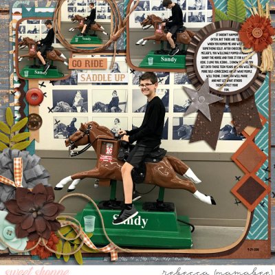 Sandy the horse