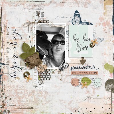 August Passport Challenge 11 Wild Card : Scrap anything you'd like