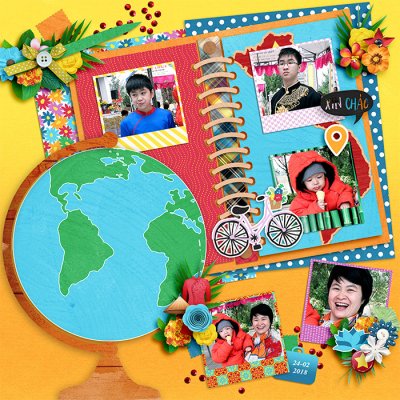 Around the world - Vietnam - left