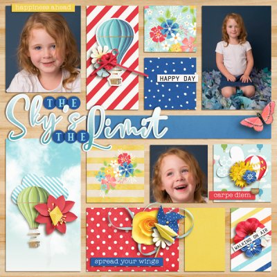 August Passport #16: Rewind/Flashback - Color Blocking