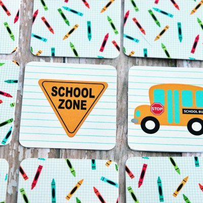 Back To School Memory Game