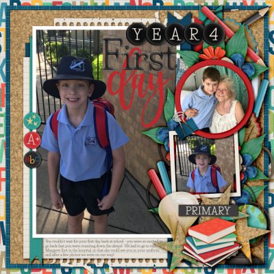 Ethan's First day