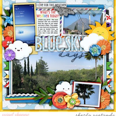 blue sky days