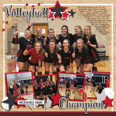 Champions - Varsity Volleyball Tournament 2019
