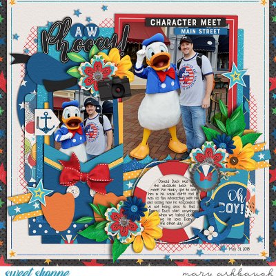Meeting Donald Duck