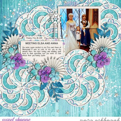 Meeting Elsa and Anna