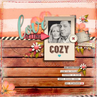 LOVE GETTING COZY WITH YOU