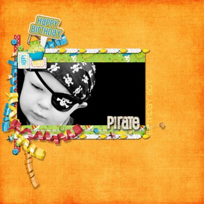 Pirate Birthday Boy
