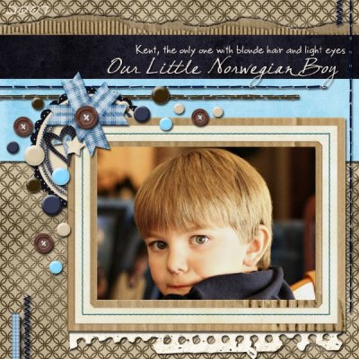 Our Little Norwegian Boy
