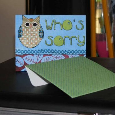 Sorry Card