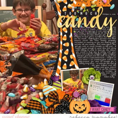 too much candy