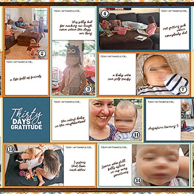 15 days of gratitude