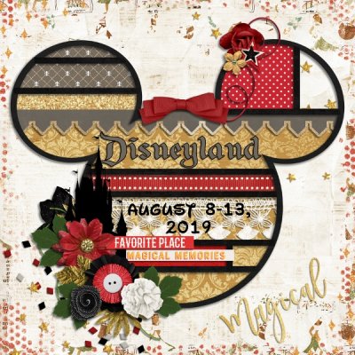 Disneyland August 2019 Cover Page
