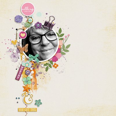November 2019 Passport to Laughter: Challenge 18- Scraplift