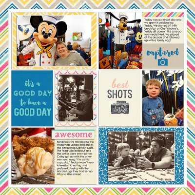 Project Life- February 1 (right)