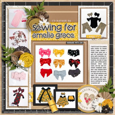 Sewing for Amelia Grace