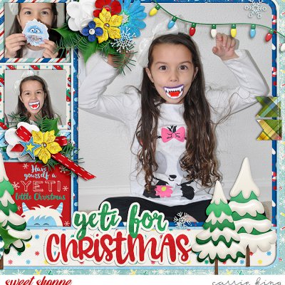 (Right Side) Yeti For Christmas