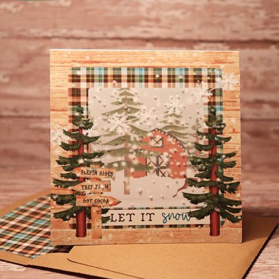 Let it Snow Christmas Card